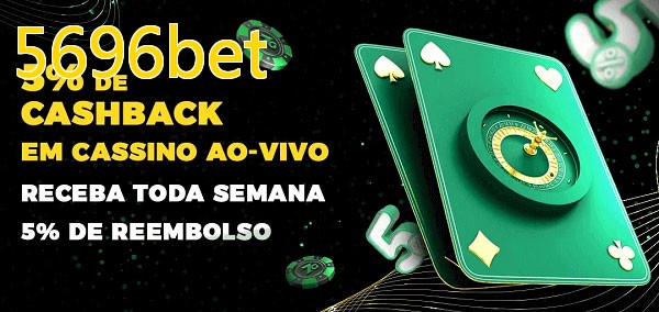 Promoções do cassino ao Vivo 5696bet